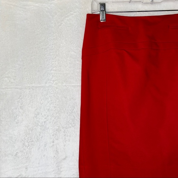 Red Express Pencil Skirt - Picture 2 of 3
